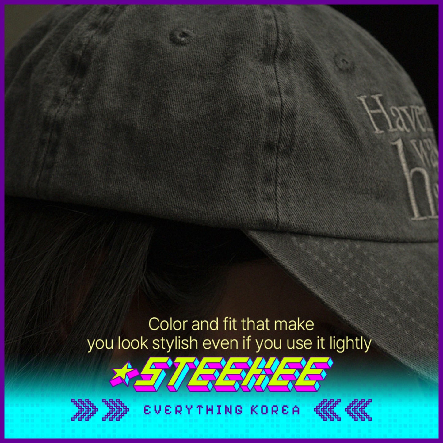 Hetras免洗头时尚纯棉棒球帽闪奇韩国2460