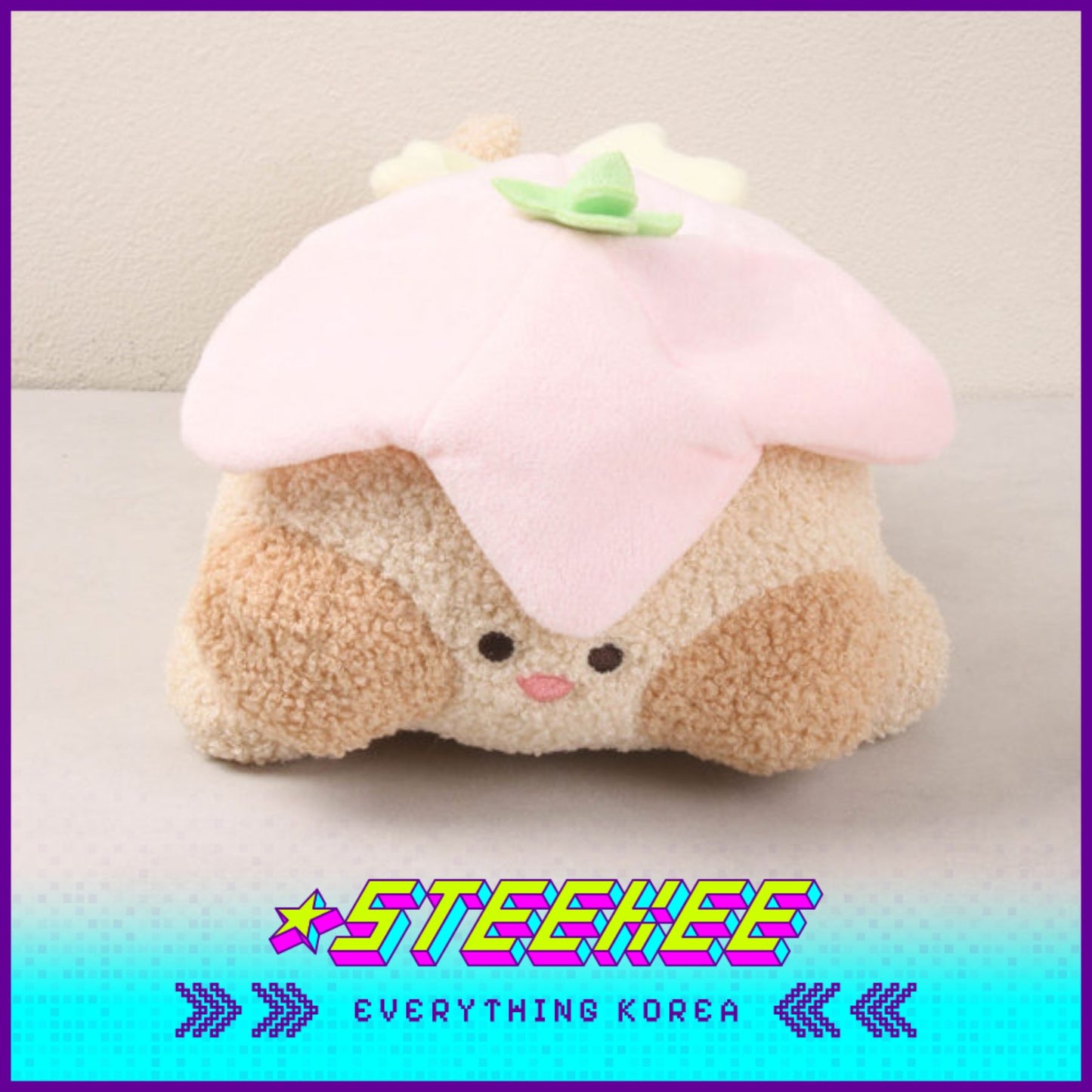 Daiso Chubby Cheek Friends Flying Fairy Soft Comfort Plush Kids Toys by Steekee Korea 2991