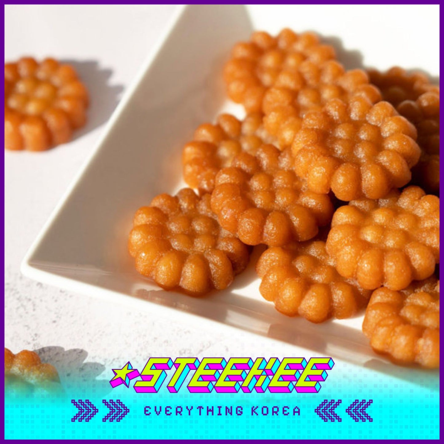 Daiso Netflix Squid Game Dalgona Mini Yakgwa Snack by Steekee Korea 2993