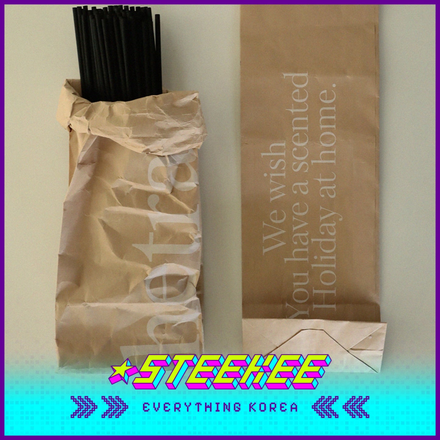 Hetras优质加长香薰扩香棒60支装闪奇韩国2462