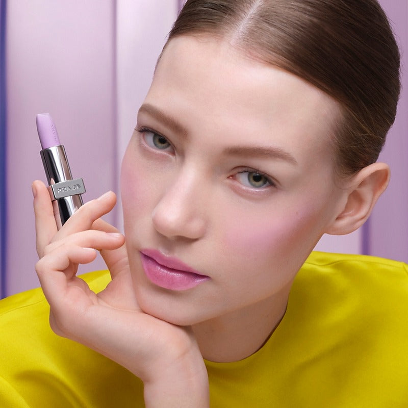 Prada U003 Wisteria Gleams Luminizing Lilac Hydrating Lip Balm 3.8g