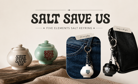 SALT SAVE US: Tent Seoul Turns Traditional Salt Rituals Into a 5 Elements Lucky Charm