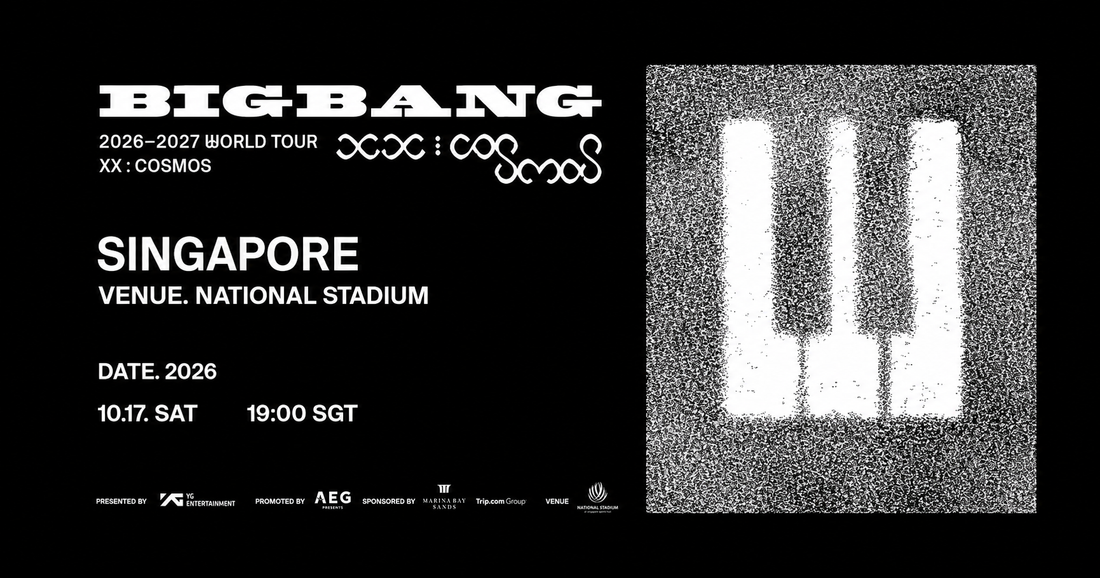 BIGBANG 2026–2027 WORLD TOUR <XX : COSMOS> in Singapore