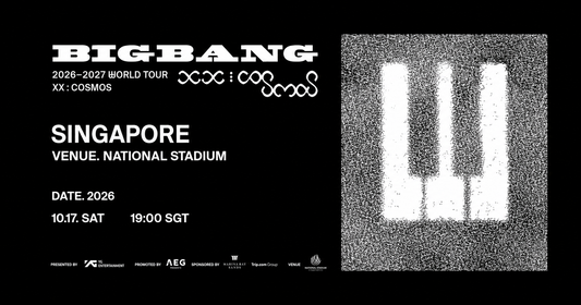 BIGBANG 2026–2027 WORLD TOUR <XX : COSMOS> in Singapore