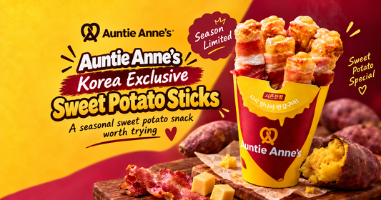 Auntie Anne’s Korea Sweet Potato Stix Are Here for Fall 2026 🍠