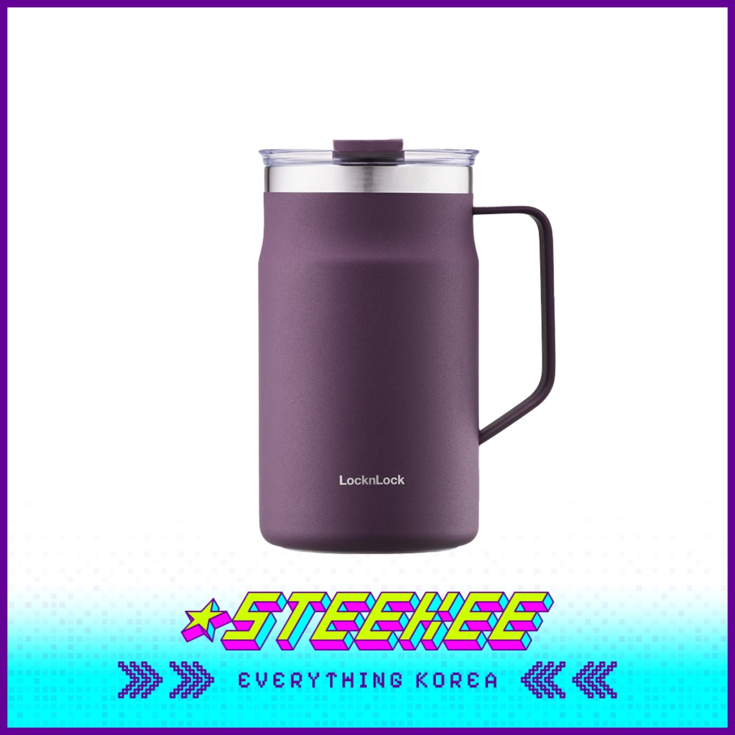 LocknLock Metro Mug Tumbler 600ml LHC4282 by Steekee Korea 4528