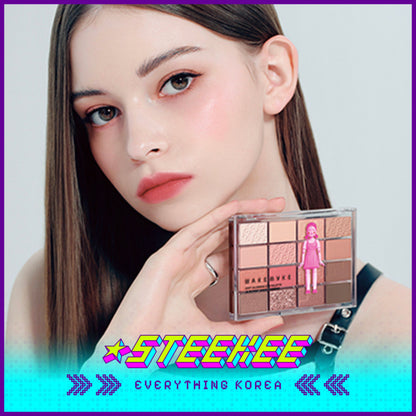 WAKEMAKE X Netflix Squid Game 24 Bloody Game Blurring Soft Blurring Eye Palette by Steekee Korea 2447