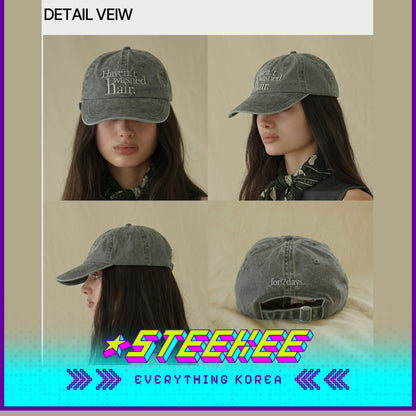 Hetras Have Not Washed Hair Stylish Ball Cap by Steekee Korea 2460