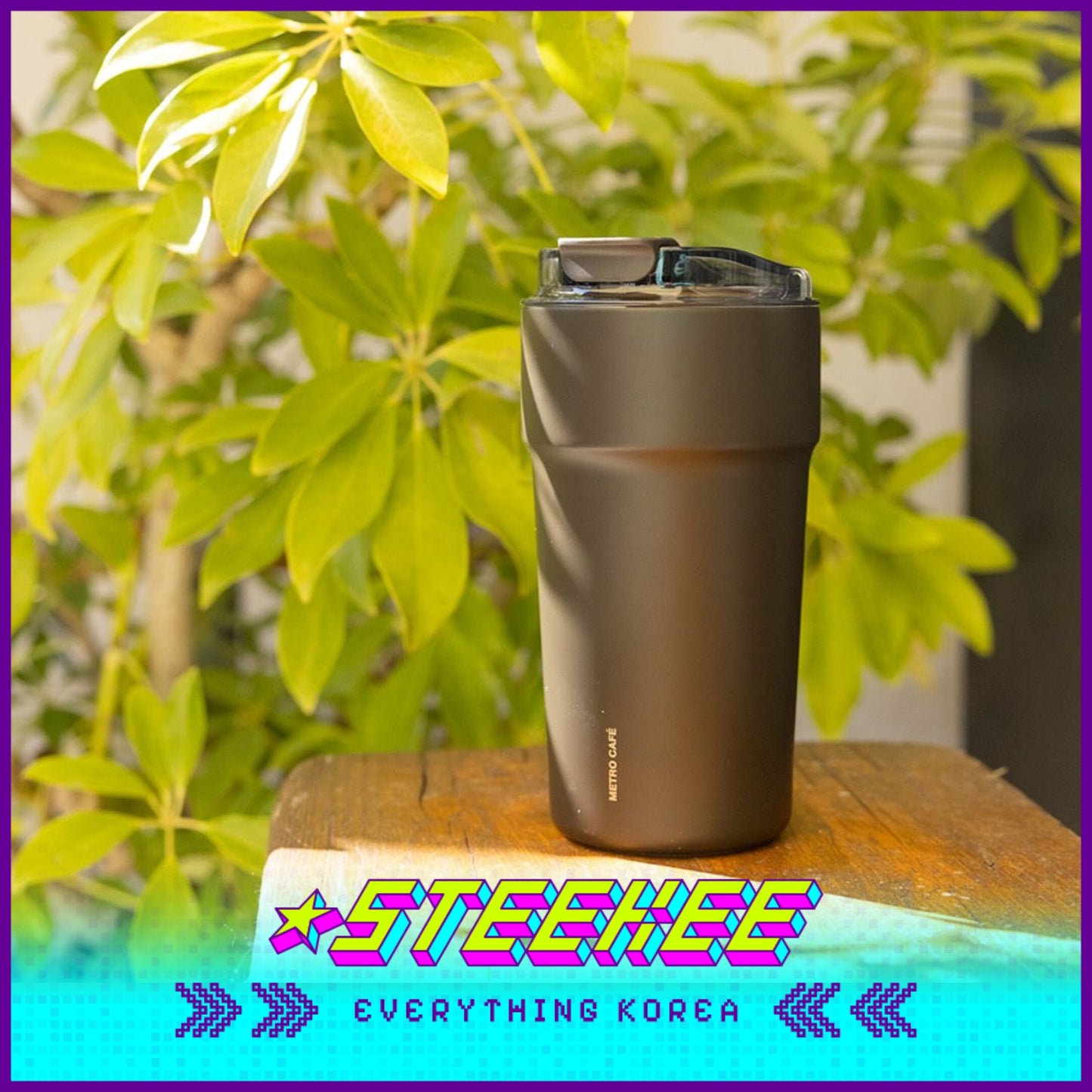 LocknLock Metro Café Ceramic Tumbler 650ml LHC4359 by Steekee Korea 4523