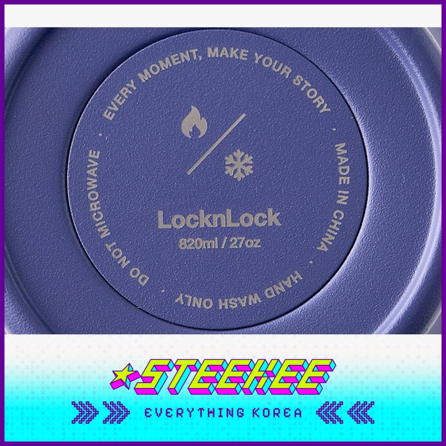 LocknLock New Metro King Tumbler 820ml LHC4390 by Steekee Korea 4520