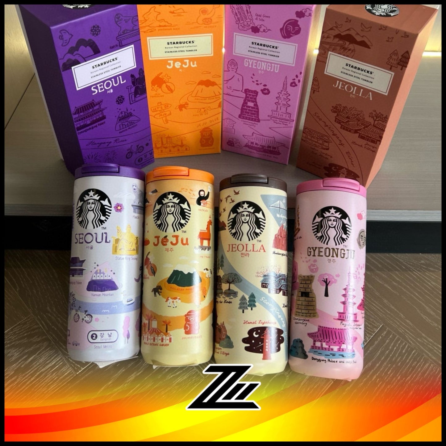 Starbucks Korea 2024 Annyeong Regional Collection MD Insulated Tumbler 355ml by zilleon 2897