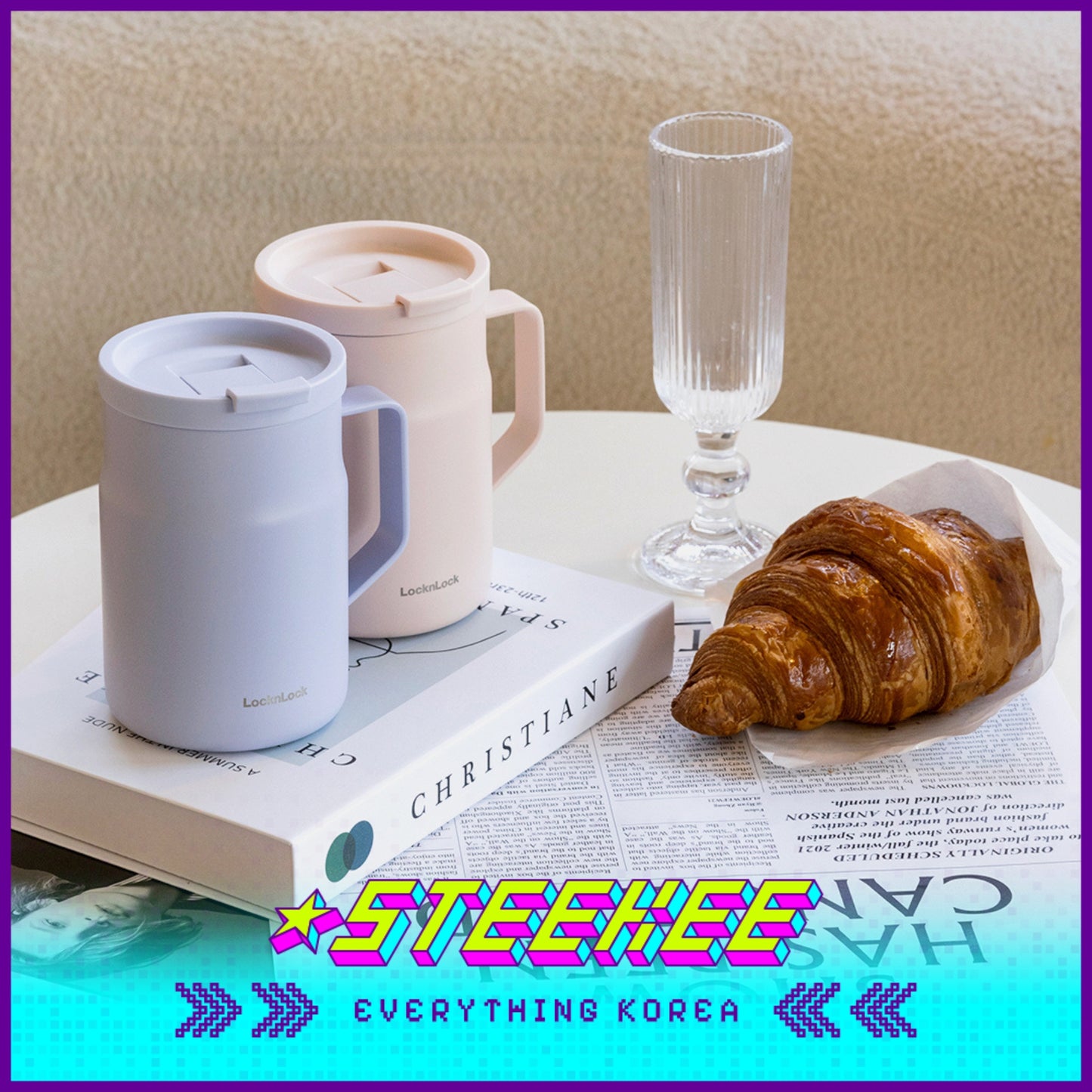 LocknLock Metro Sealed Mug Tumbler 475ml LHC4263 by Steekee Korea 4531