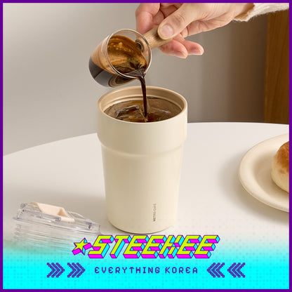 LocknLock Metro Café Ceramic Tumbler 500ml LHC4357 by Steekee Korea 4522