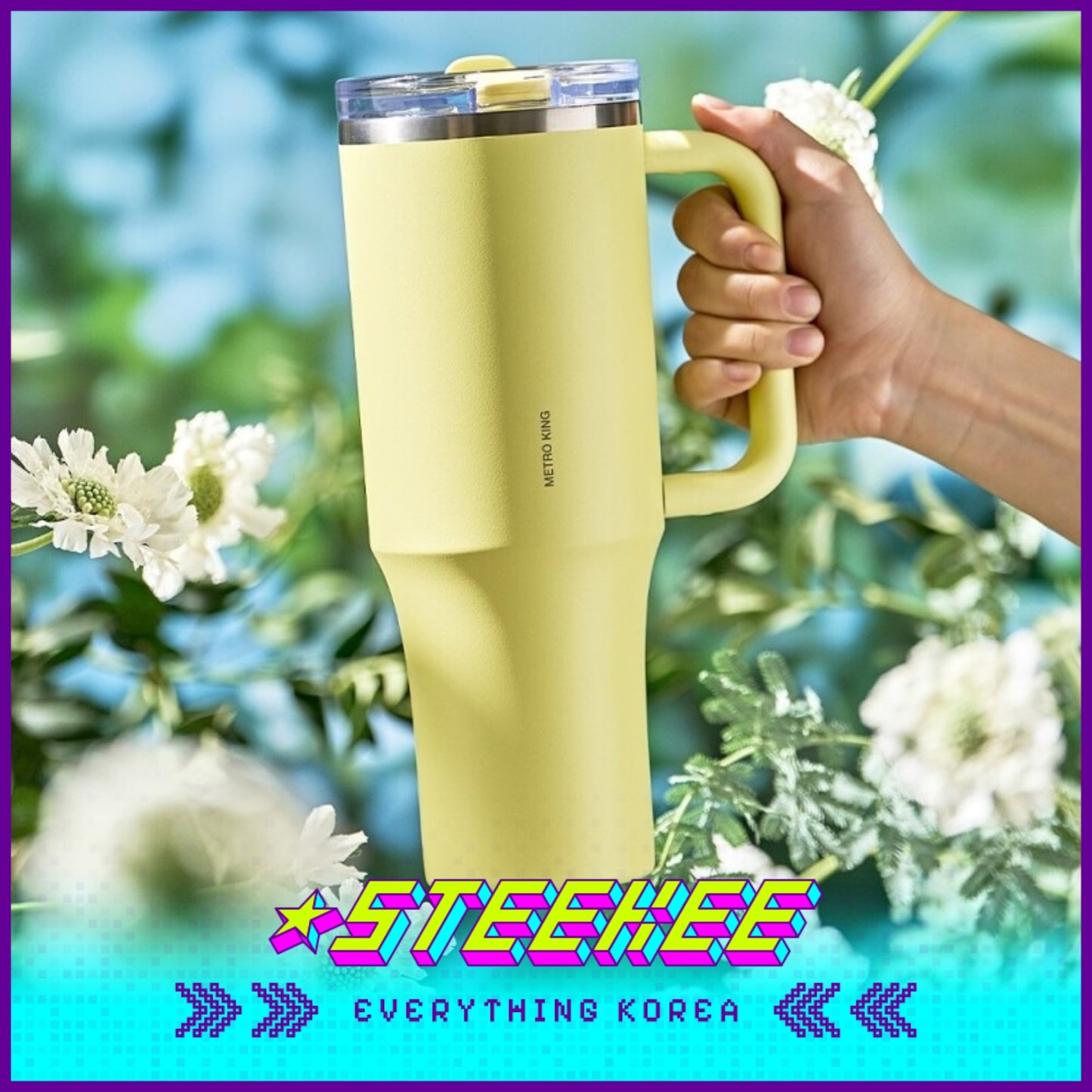 LocknLock Metro King Tumbler 1.2L LHC4391 by Steekee Korea 4521