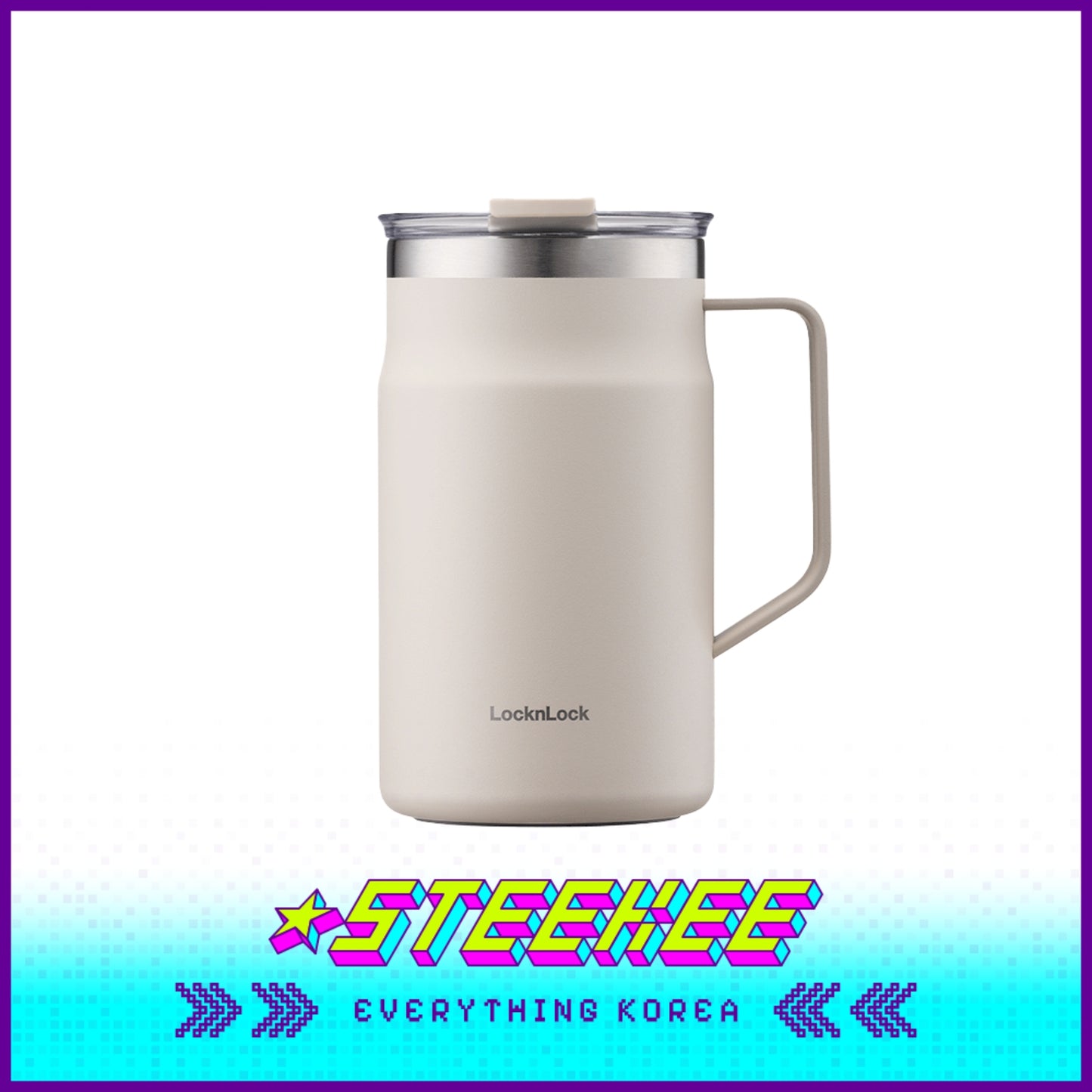 LocknLock Metro Mug Tumbler 600ml LHC4282 by Steekee Korea 4528