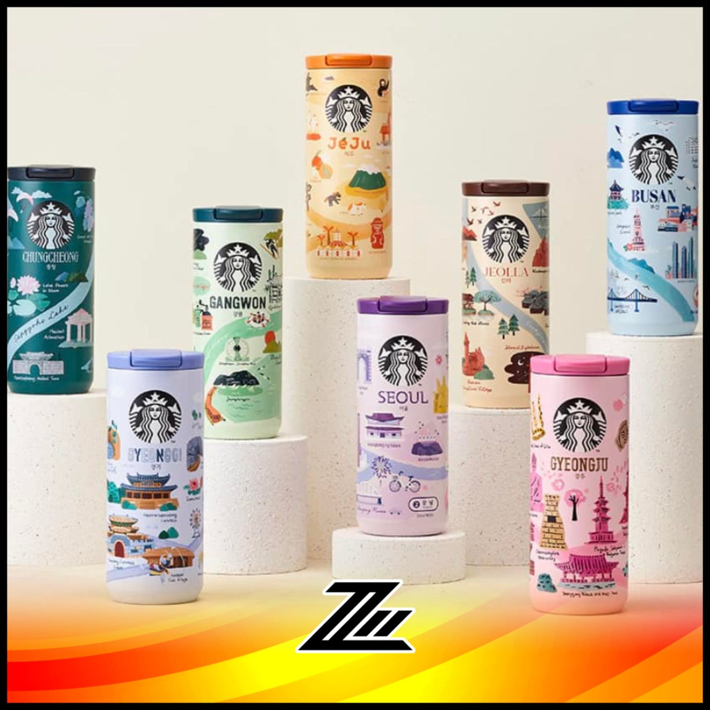 Starbucks Korea 2024 Annyeong Regional Collection MD Insulated Tumbler 355ml by zilleon 2897