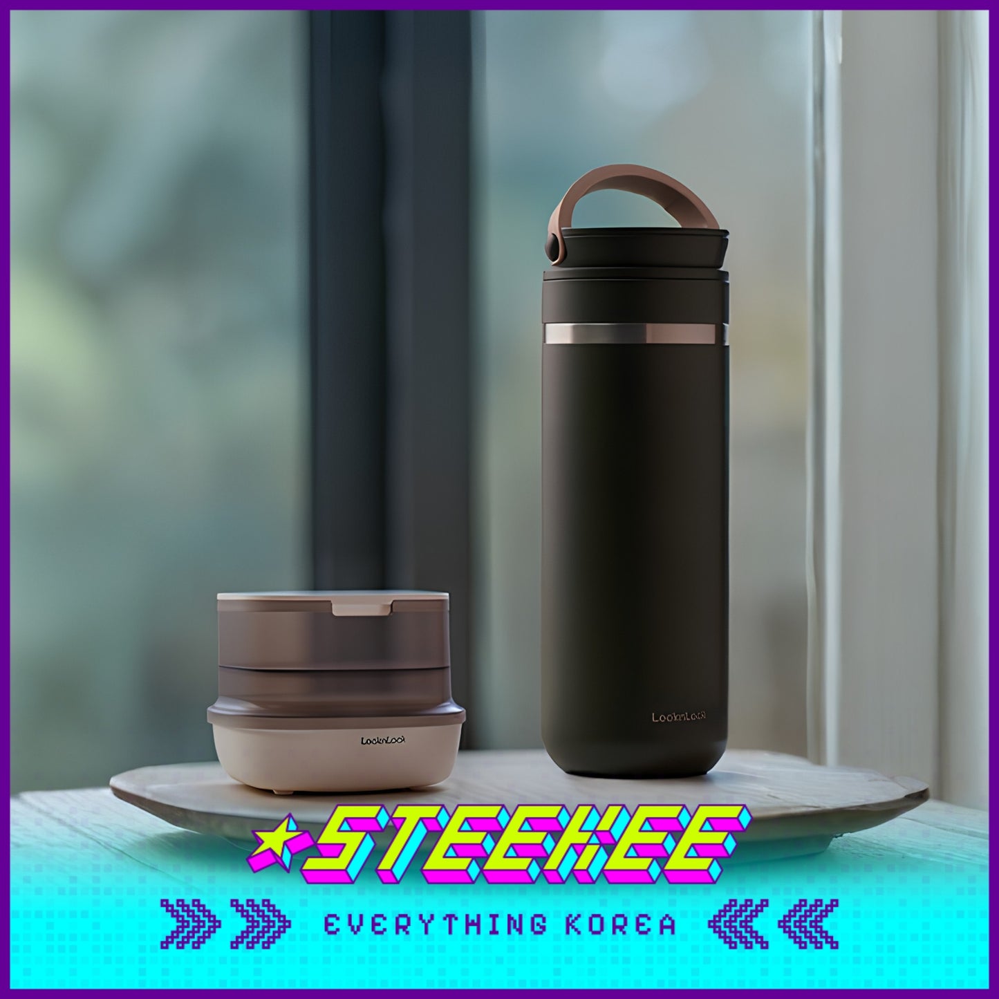 LocknLock Metro Two Way Tumbler 475ml LHC4274 by Steekee Korea 4530