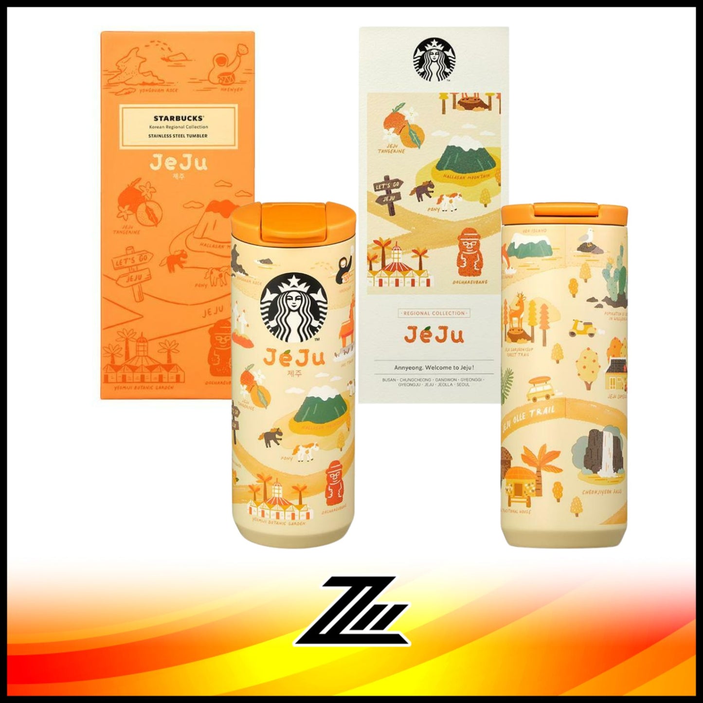 Starbucks Korea 2024 Annyeong Regional Collection MD Insulated Tumbler 355ml by zilleon 2897