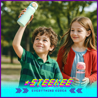 LocknLock School Fit Switch Cap Bottle 520ml ABF884 by Steekee Korea 4538