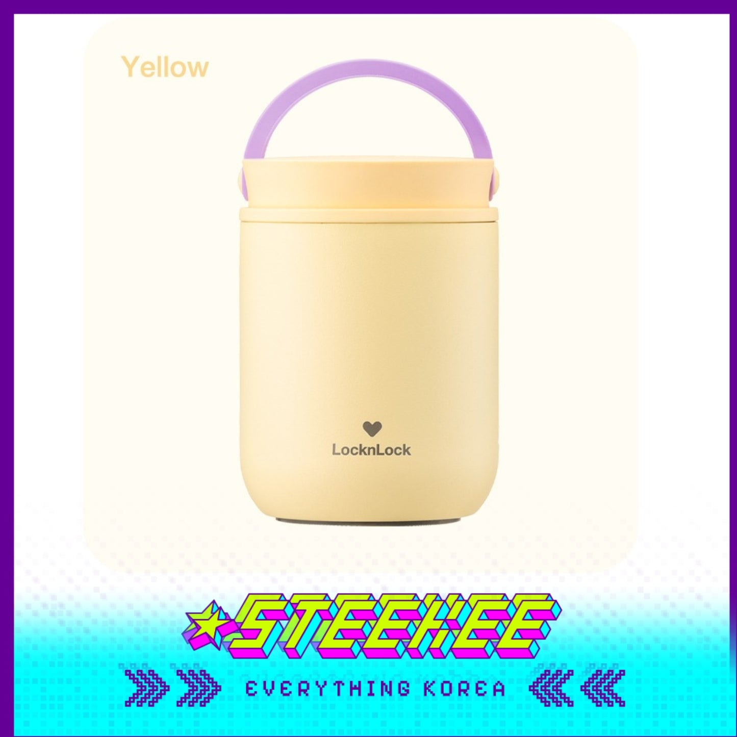 LocknLock Little Luv Food Jar 300ml LHC8045S by Steekee Korea 4535