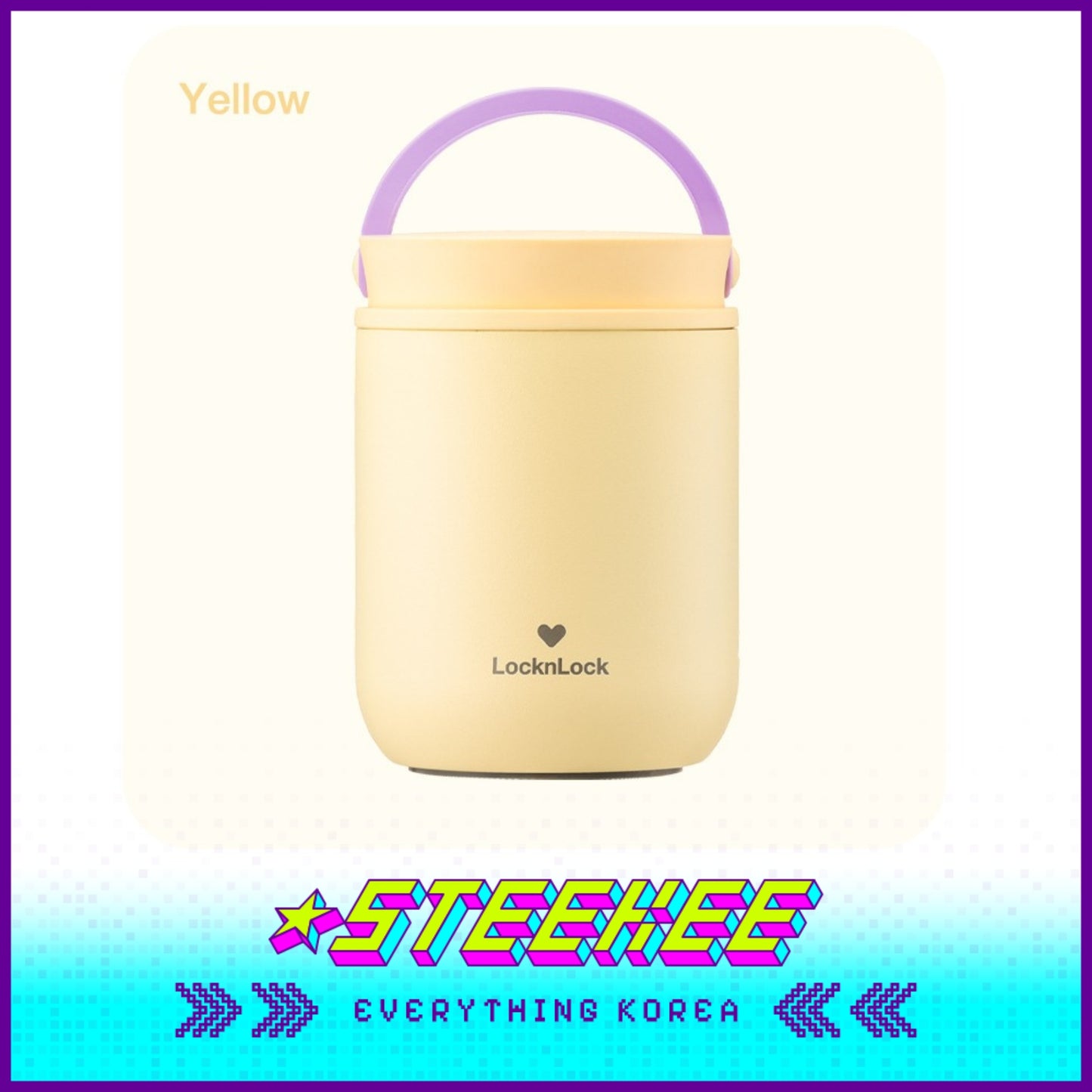 LocknLock Little Luv Food Jar 300ml LHC8045S by Steekee Korea 4535
