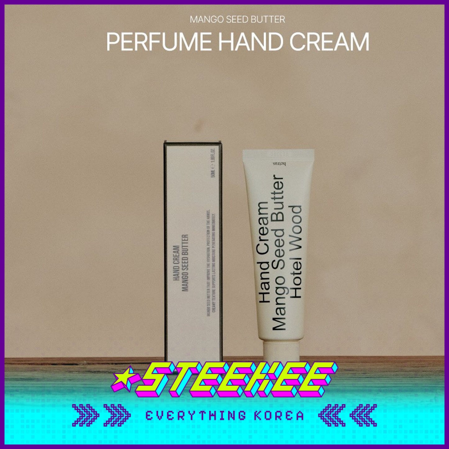 Hetras Premium Perfume Hand Cream Set of 5 by Steekee Korea 2455