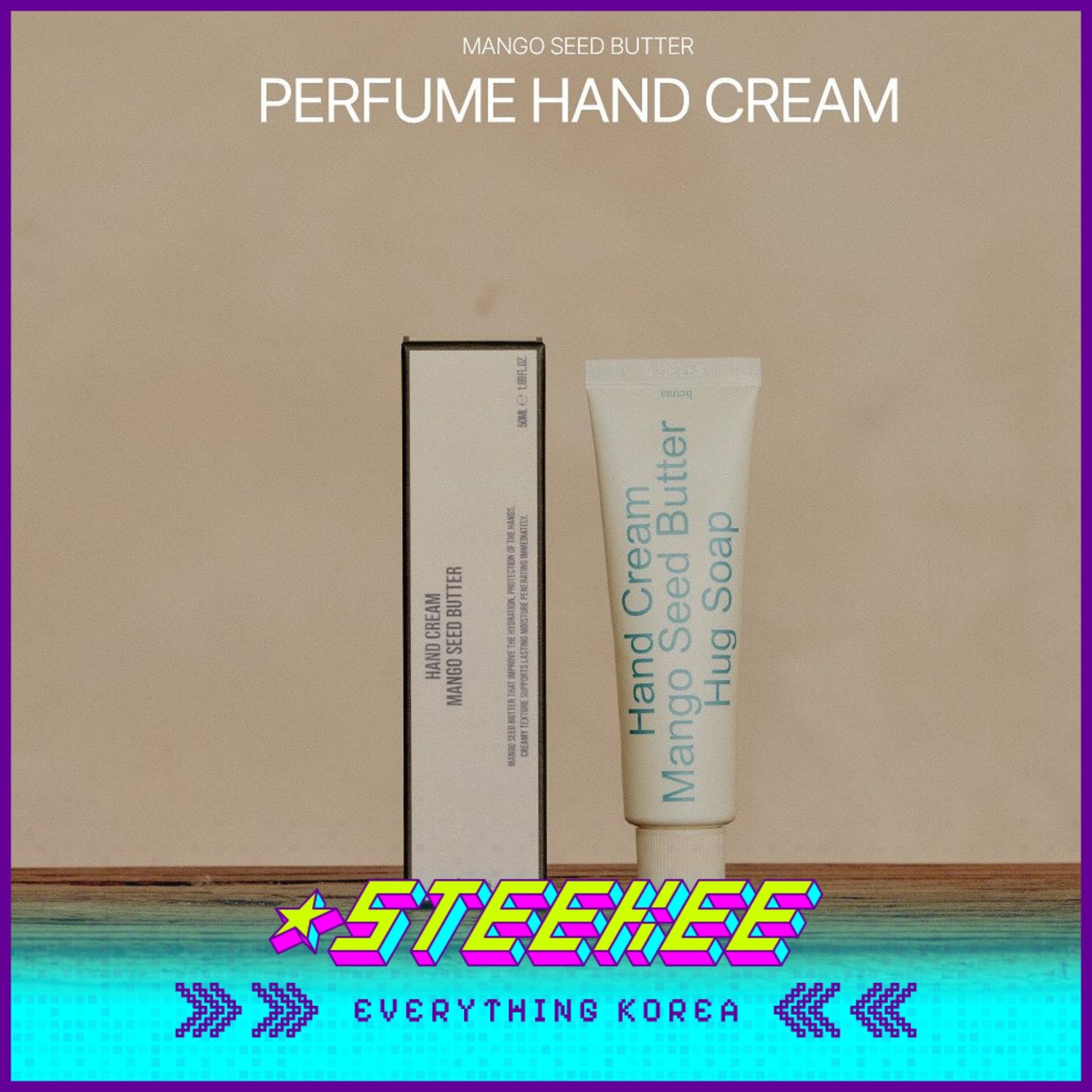 Hetras Premium Perfume Hand Cream Set of 5 by Steekee Korea 2455