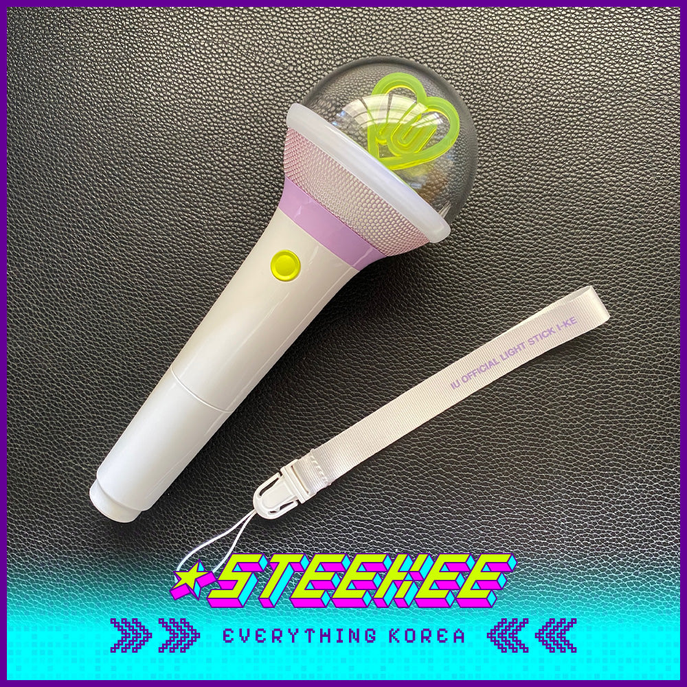 eDAM I-KE IU Official Light Stick Ver.3 with Strap by