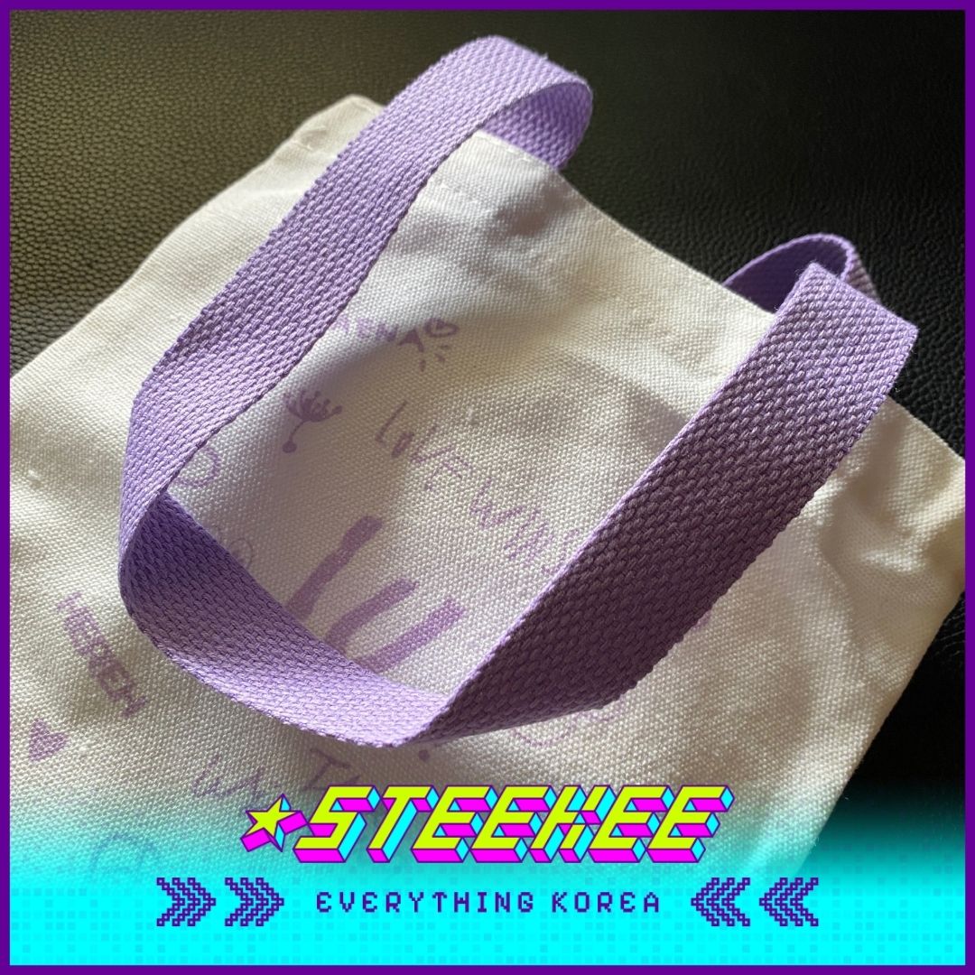 IU Merchandise Fan-Made Canvas Tote Bag by Steekee Korea 1927