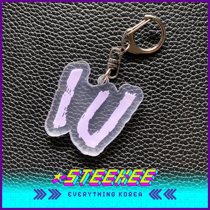 IU Merchandise Fan-made Acrylic Keyring by Steekee Korea 1928