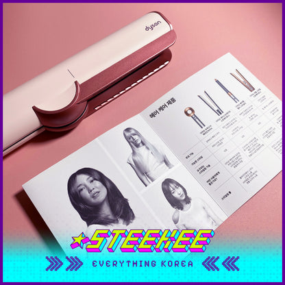 Dyson Airstrait Straightener Ceramic Pink and Rose Gold by Steekee Korea 1934