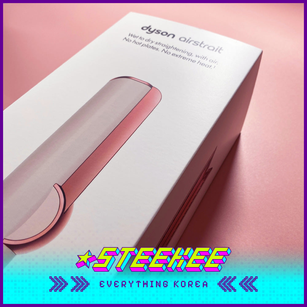 Dyson Airstrait Straightener Ceramic Pink and Rose Gold by Steekee Korea 1934