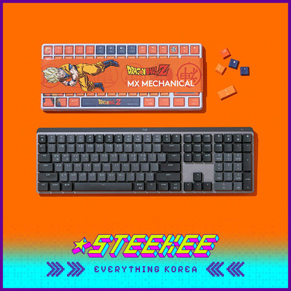 Logitech MX Mechanical x Dragonball Z Keycaps By Steekee Korea 1935