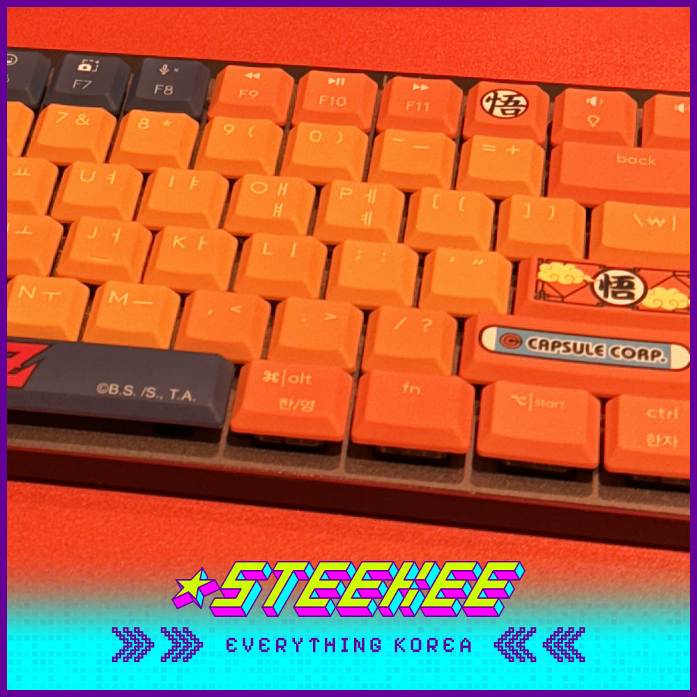 Logitech MX Mechanical x Dragonball Z Keycaps By Steekee Korea 1935