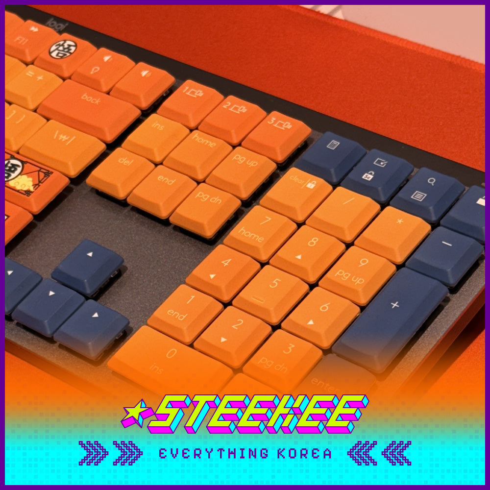 Logitech MX Mechanical x Dragonball Z Keycaps By Steekee Korea 1935