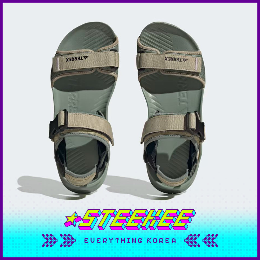 Adidas Terrax Hydroterra Sandals Silver Green by Steekee Korea 1936