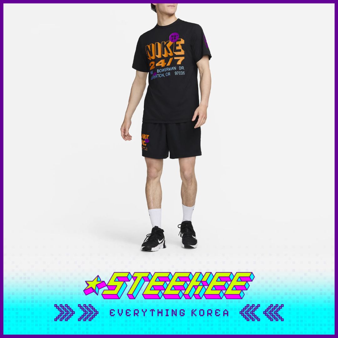 Nike Hyverse Men's Dri-Fit UV Short-Sleeve Fitness Top T-shirt by Steekee Korea 1939