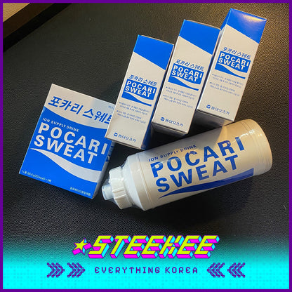 Pocari Sweat Powder Set 20 Packs with Squeeze Bottle by Steekee Korea 1952