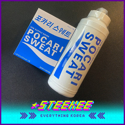 Pocari Sweat Powder Set 20 Packs with Squeeze Bottle by Steekee Korea 1952