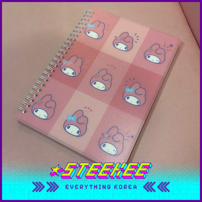 Daiso My Melody A5 Notebook 80 Sheets by Steekee Korea 1954