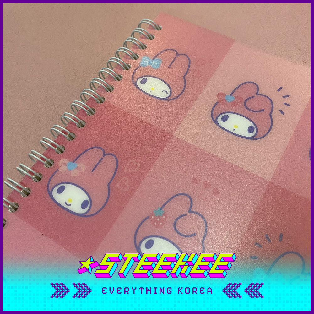 Daiso My Melody A5 Notebook 80 Sheets by Steekee Korea 1954