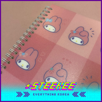 Daiso My Melody A5 Notebook 80 Sheets by Steekee Korea 1954