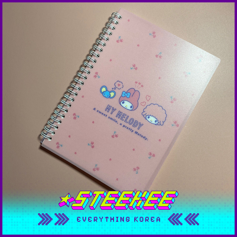 Daiso My Melody A5 Notebook 80 Sheets by Steekee Korea 1954