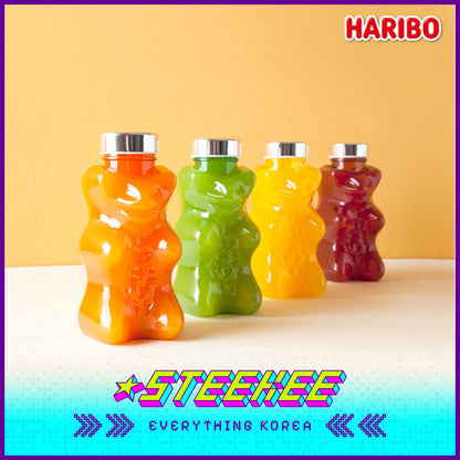 HARIBO Goldbears Plastic Water Bottle BPA Free 400ml by Steekee Korea 1978