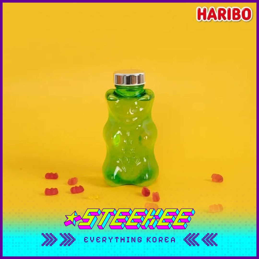 HARIBO Goldbears Plastic Water Bottle BPA Free 400ml by Steekee Korea 1978