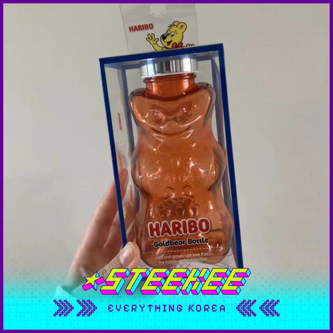 HARIBO Goldbears Plastic Water Bottle BPA Free 400ml by Steekee Korea 1978