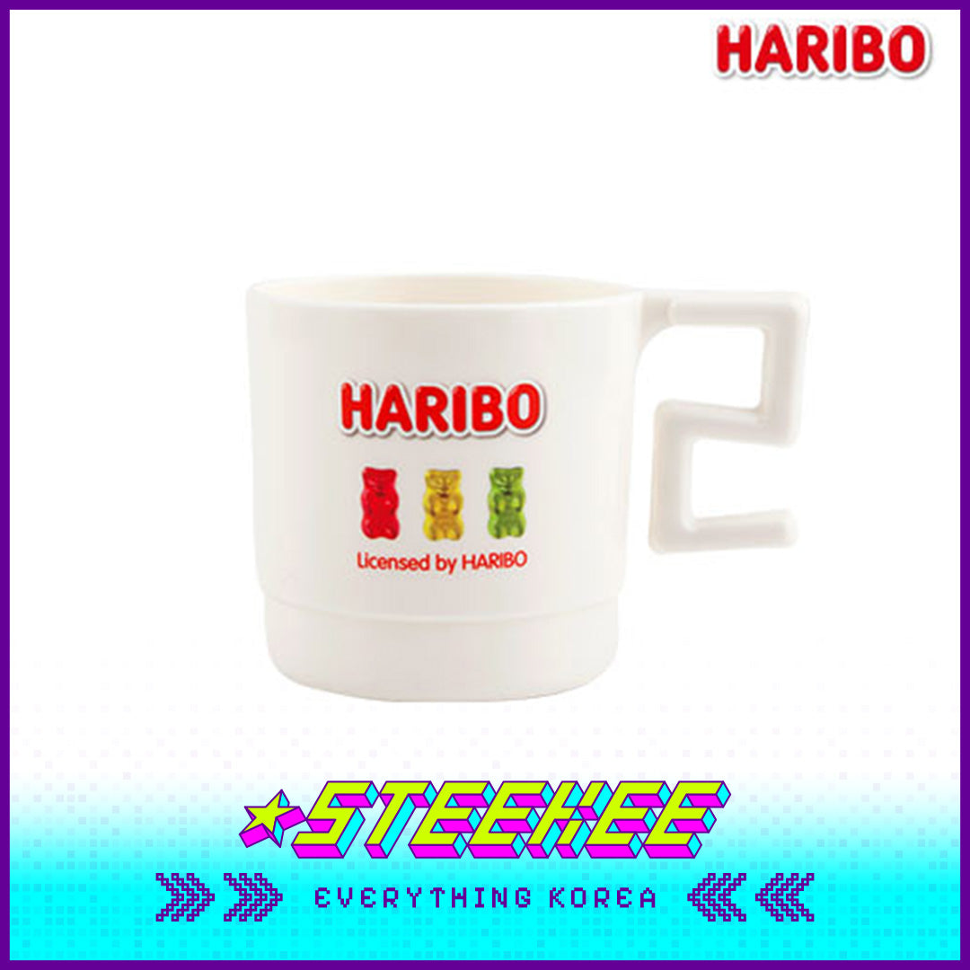 HARIBO Goldbears Stackable 123 Cup with Handle Set of 3 by Steekee Korea 1981