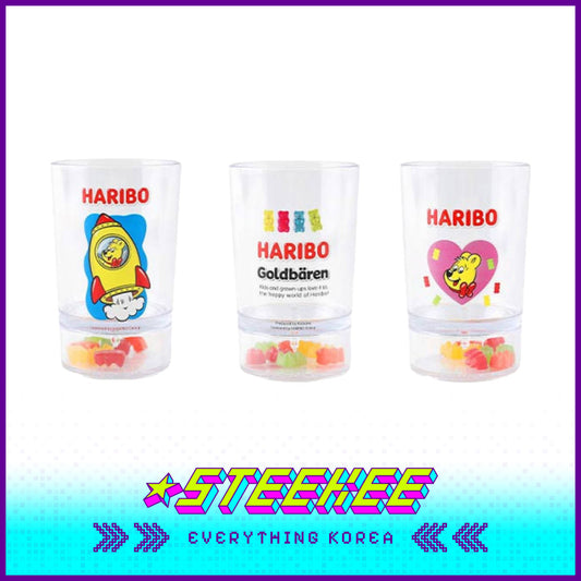 HARIBO Goldbears BPA Free Clear Transparent Cup by Steekee Korea 1982