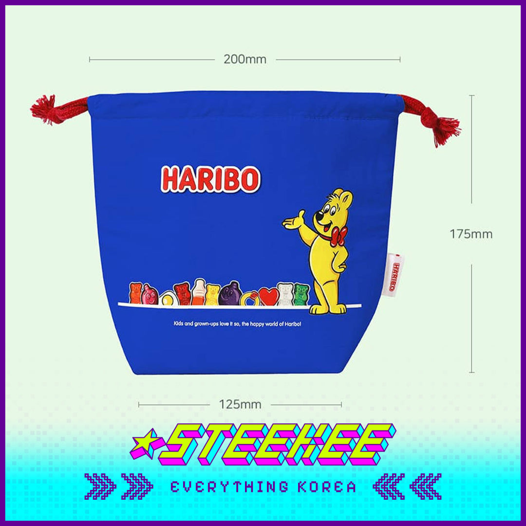 HARIBO Gummy Bear 2 Tier Lunchbox Pouch by Steekee Korea 1988