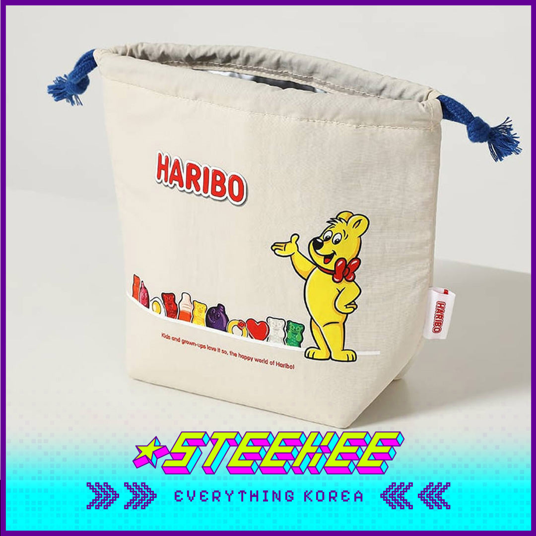 HARIBO Gummy Bear 2 Tier Lunchbox Pouch by Steekee Korea 1988